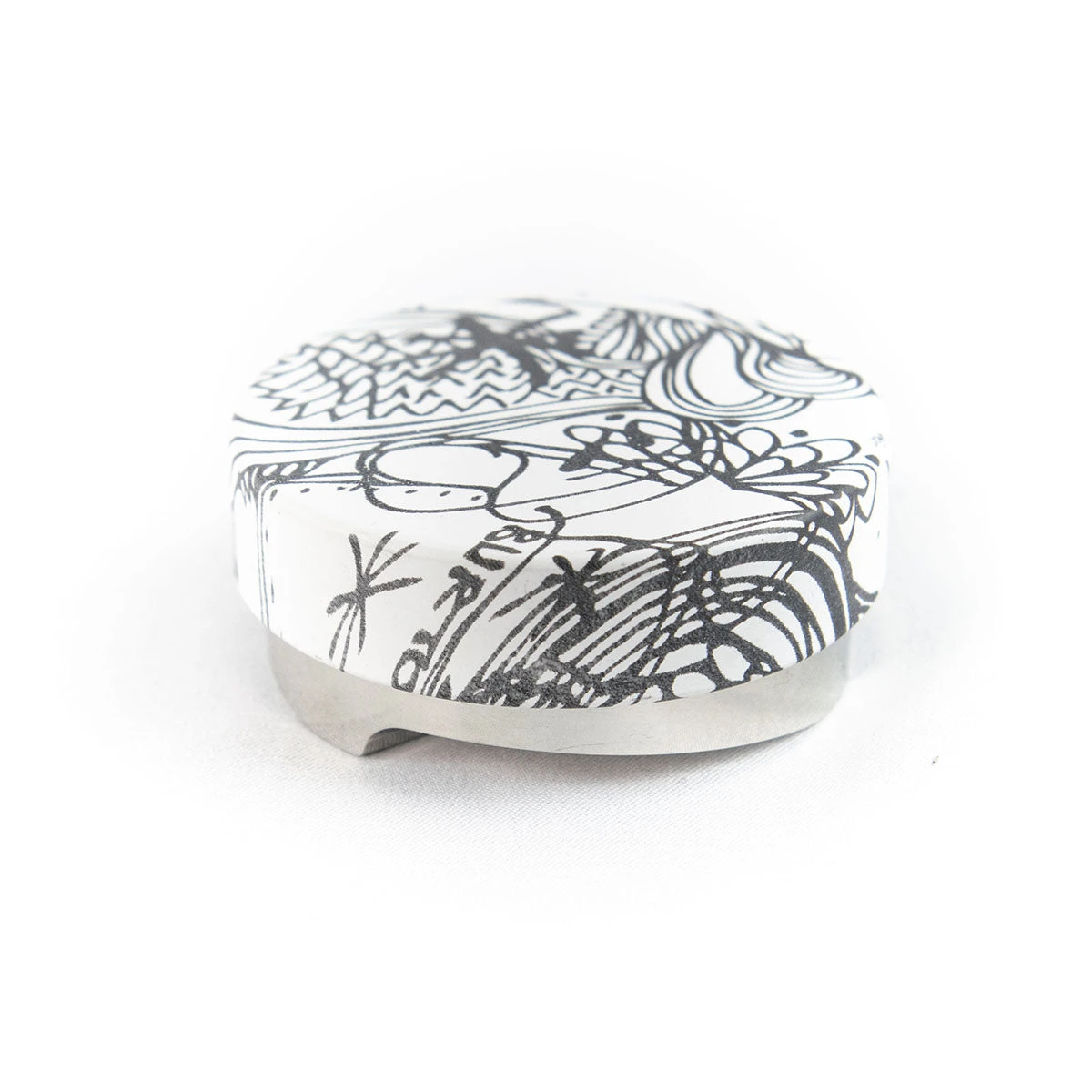 MOTTA Coffee Leveller White Black Print 58mm ACCESSORIES 2 MOTTA Coffee Leveller White Black Print 58mm ACCESSORIES