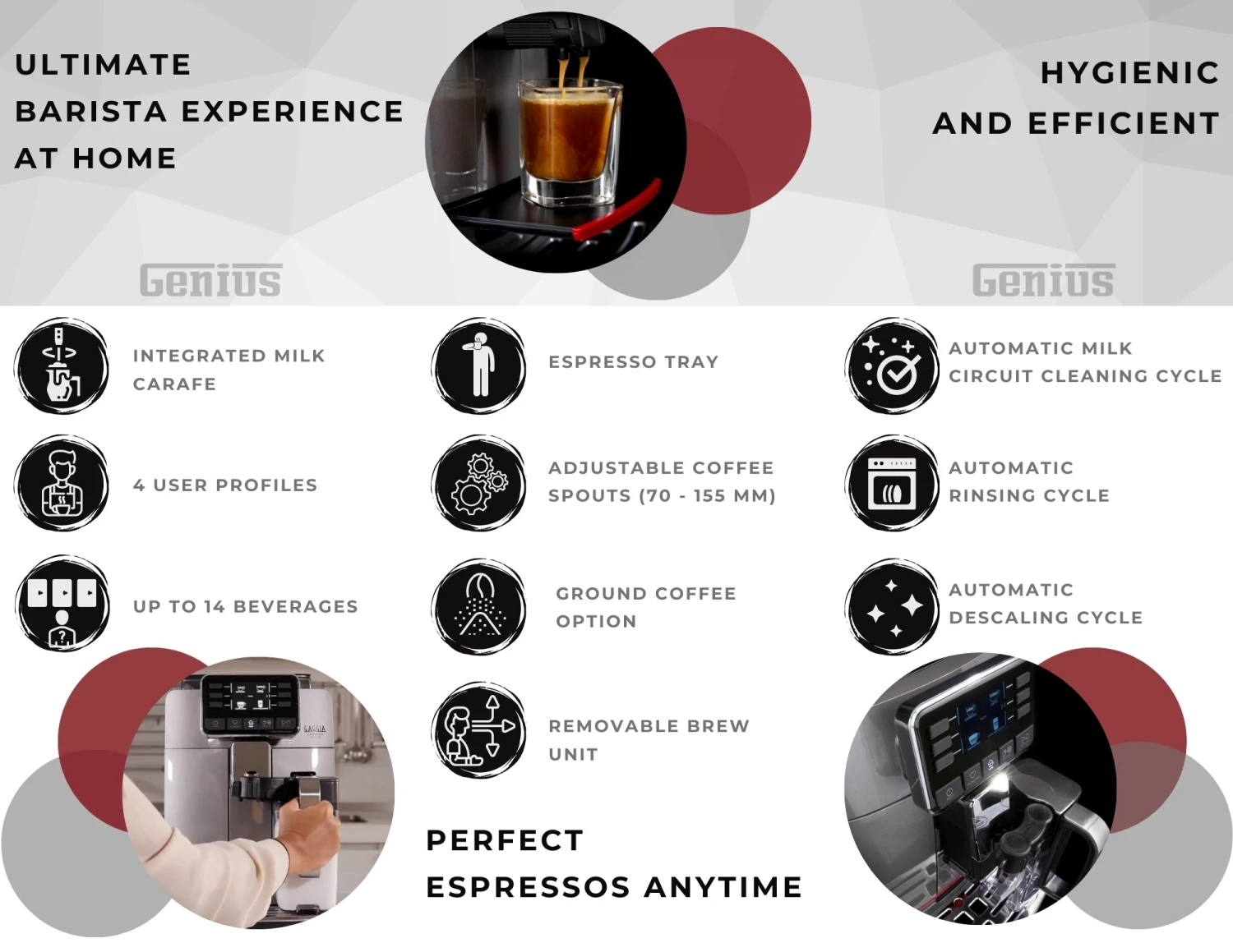 Gaggia Cadorna Prestige Espresso Machine 3 Gaggia Cadorna Prestige Espresso Machine