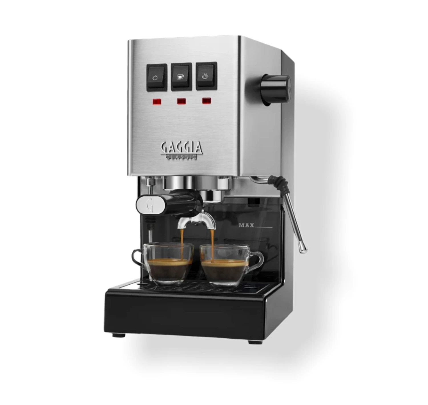 Genius Coffee N' Espresso Equipment Gaggia Classic PRO - Stainless Steel 1 Genius Coffee N' Espresso Equipment Gaggia Classic PRO - Stainless Steel