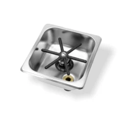 The CoffeeGenius ACCESSORIES Krome Rinser - Flush Mount Pitcher