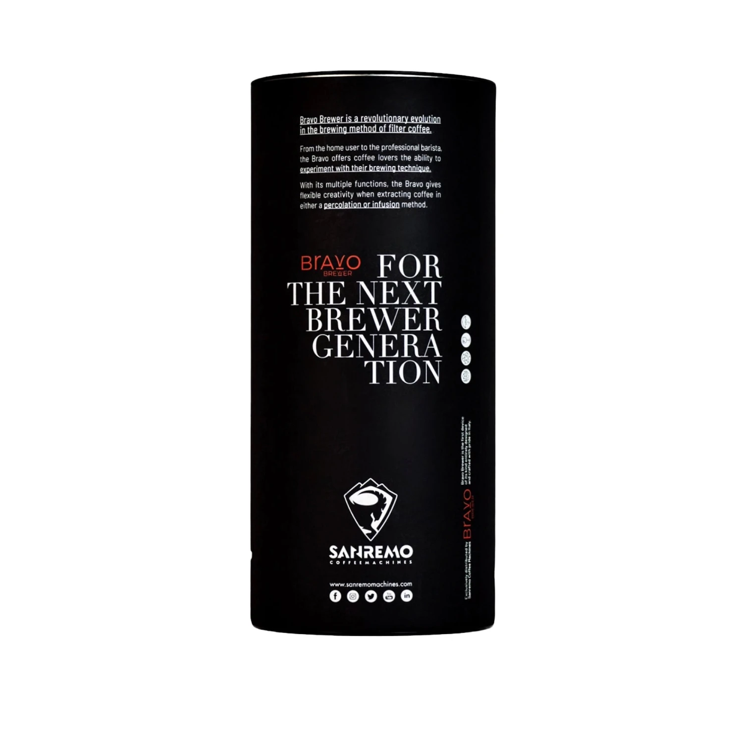 Genius Coffee N' Espresso Equipment Bravo Brewer By SANREMO 6 Genius Coffee N' Espresso Equipment Bravo Brewer By SANREMO