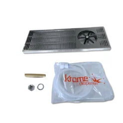 The CoffeeGenius Krome Rinser Side Spray Tray ACCESSORIES