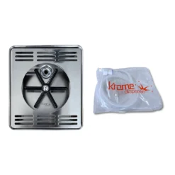 The CoffeeGenius Krome Rinser Center Spray Tray ACCESSORIES