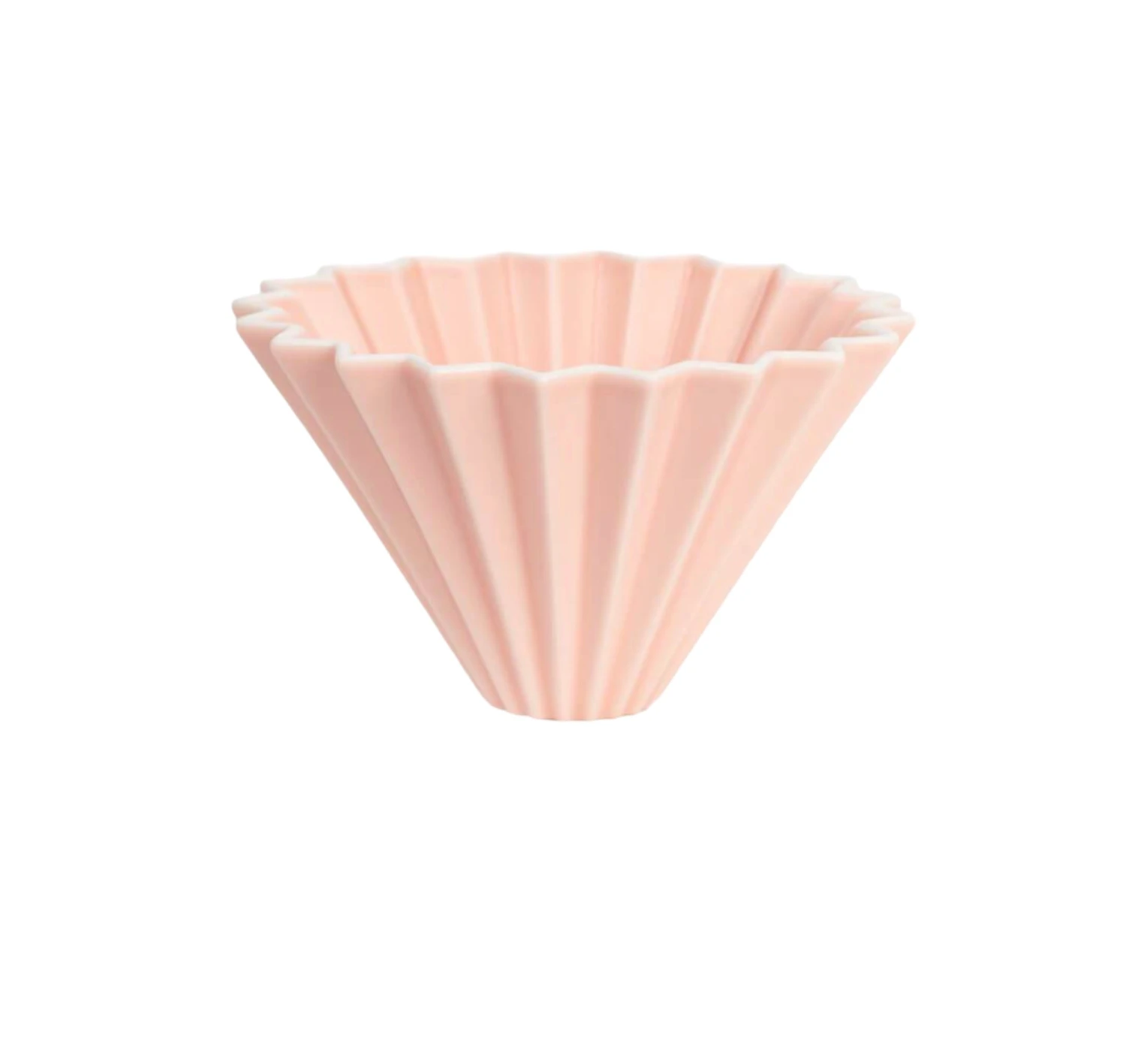 ORIGAMI Coffee Dripper - Matte Pink BREW 1 ORIGAMI Coffee Dripper - Matte Pink BREW