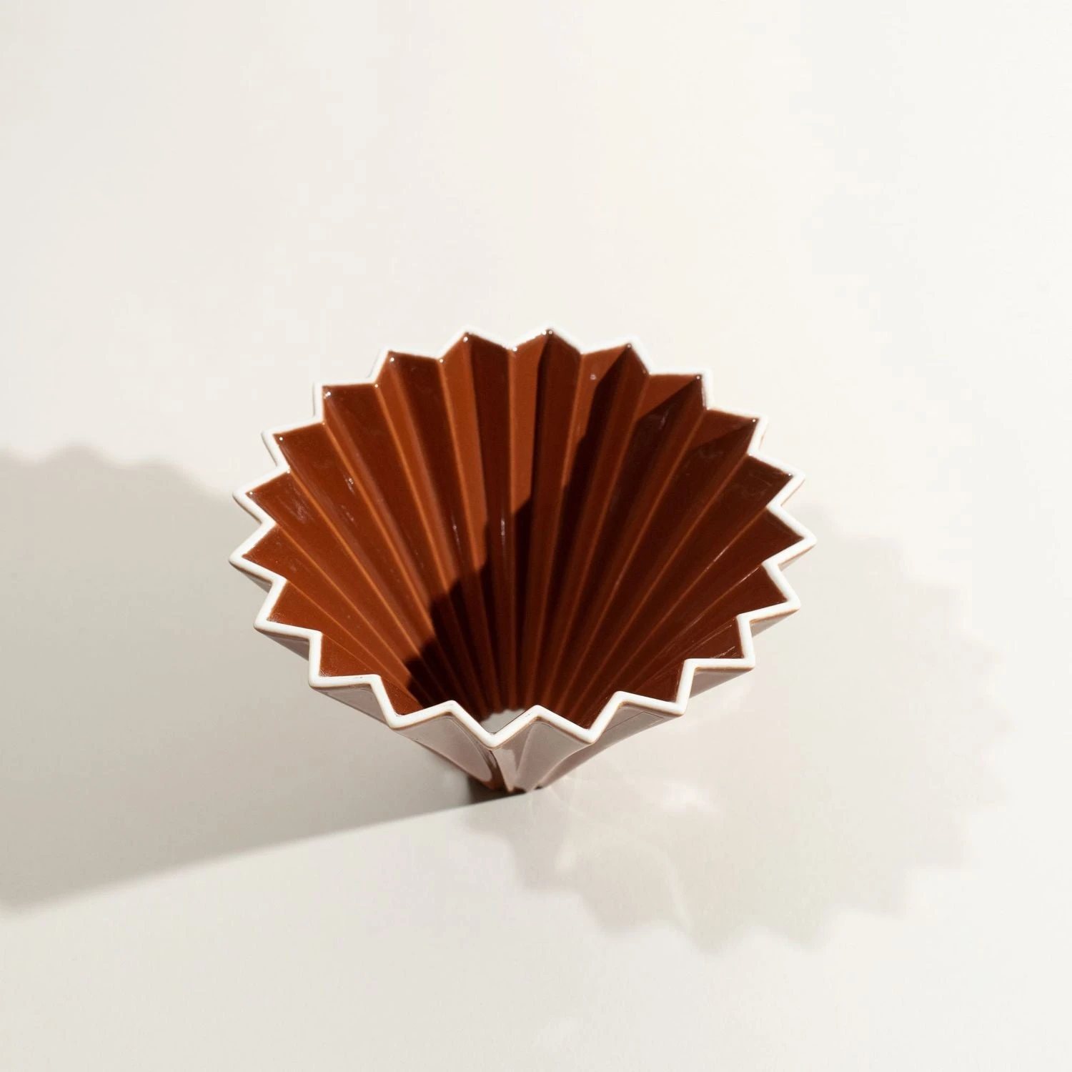 ORIGAMI Coffee Dripper - Brown BREW 1 ORIGAMI Coffee Dripper - Brown BREW