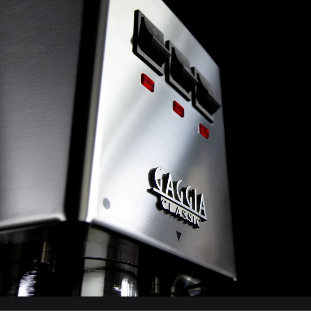 Genius Coffee N' Espresso Equipment Gaggia Classic PRO - Stainless Steel 5 Genius Coffee N' Espresso Equipment Gaggia Classic PRO - Stainless Steel