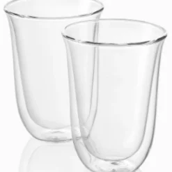 Genius Coffee N' Espresso Equipment ACCESSORIES Latte Macchiato Double-Walled Glass 200mL (set Of 2)