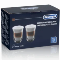 Genius Coffee N' Espresso Equipment ACCESSORIES Latte Macchiato Double-Walled Glass 200mL (set Of 2)
