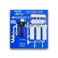 The CoffeeGenius Q400 WATER FOR COFFEE By CLEARLY SIMPLE - Water Systems For Coffee Shops