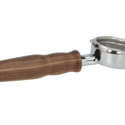 The CoffeeGenius Expobar Bottomless Portafilters - Wooden Handle