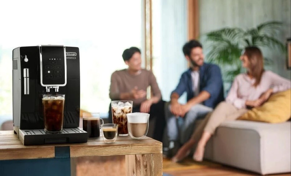 Genius Coffee N' Espresso Equipment Delonghi Dinamica Espresso Machine With Iced Coffee - ECAM35020B 3 Genius Coffee N' Espresso Equipment Delonghi Dinamica Espresso Machine With Iced Coffee - ECAM35020B