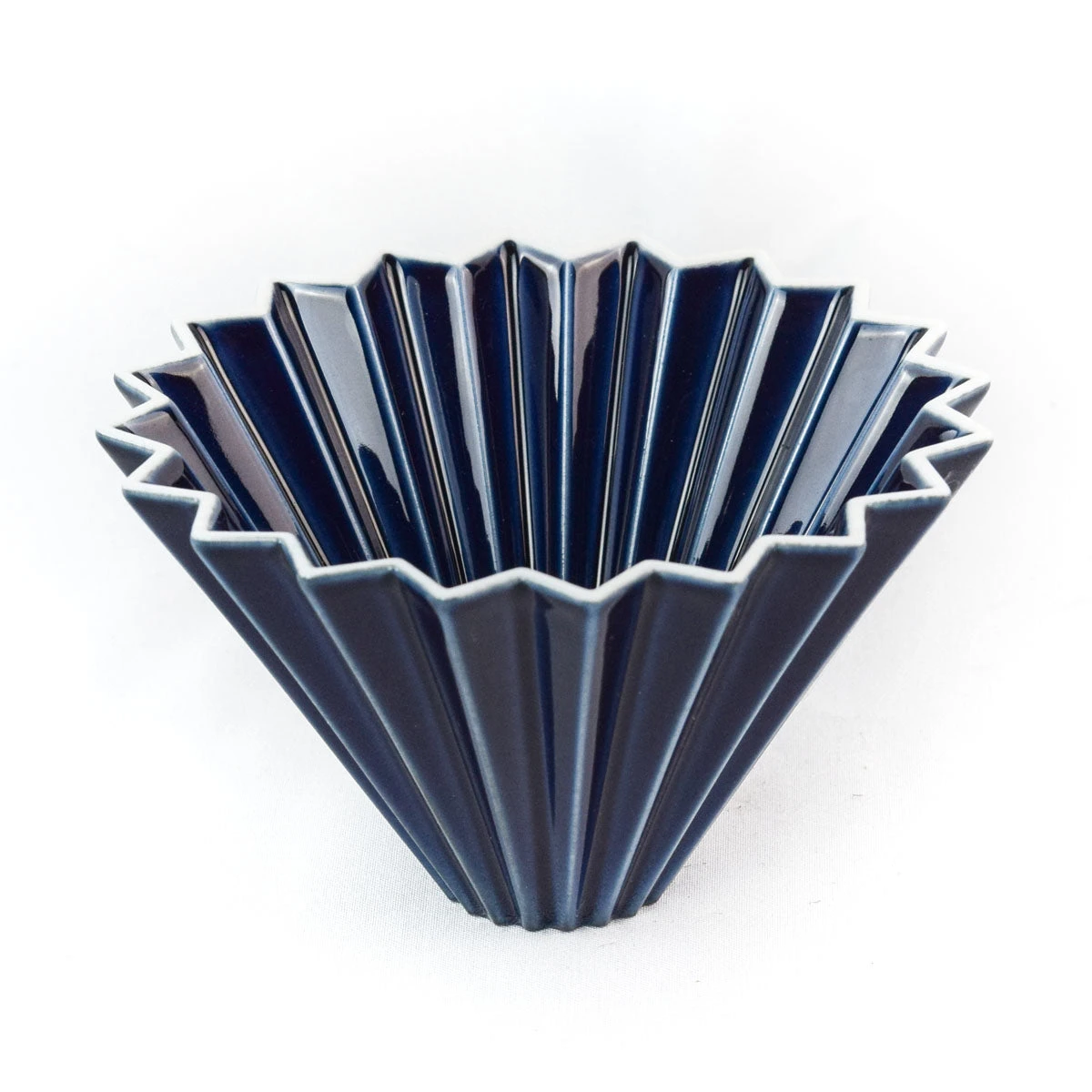 ORIGAMI Coffee Dripper - Navy 1 ORIGAMI Coffee Dripper - Navy